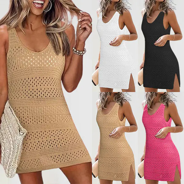 2025 Summer US-EU Cross-Border Sexy Knit Dress