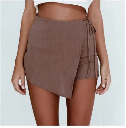 Irregular Shorts, Skirt, and Shorts Combo