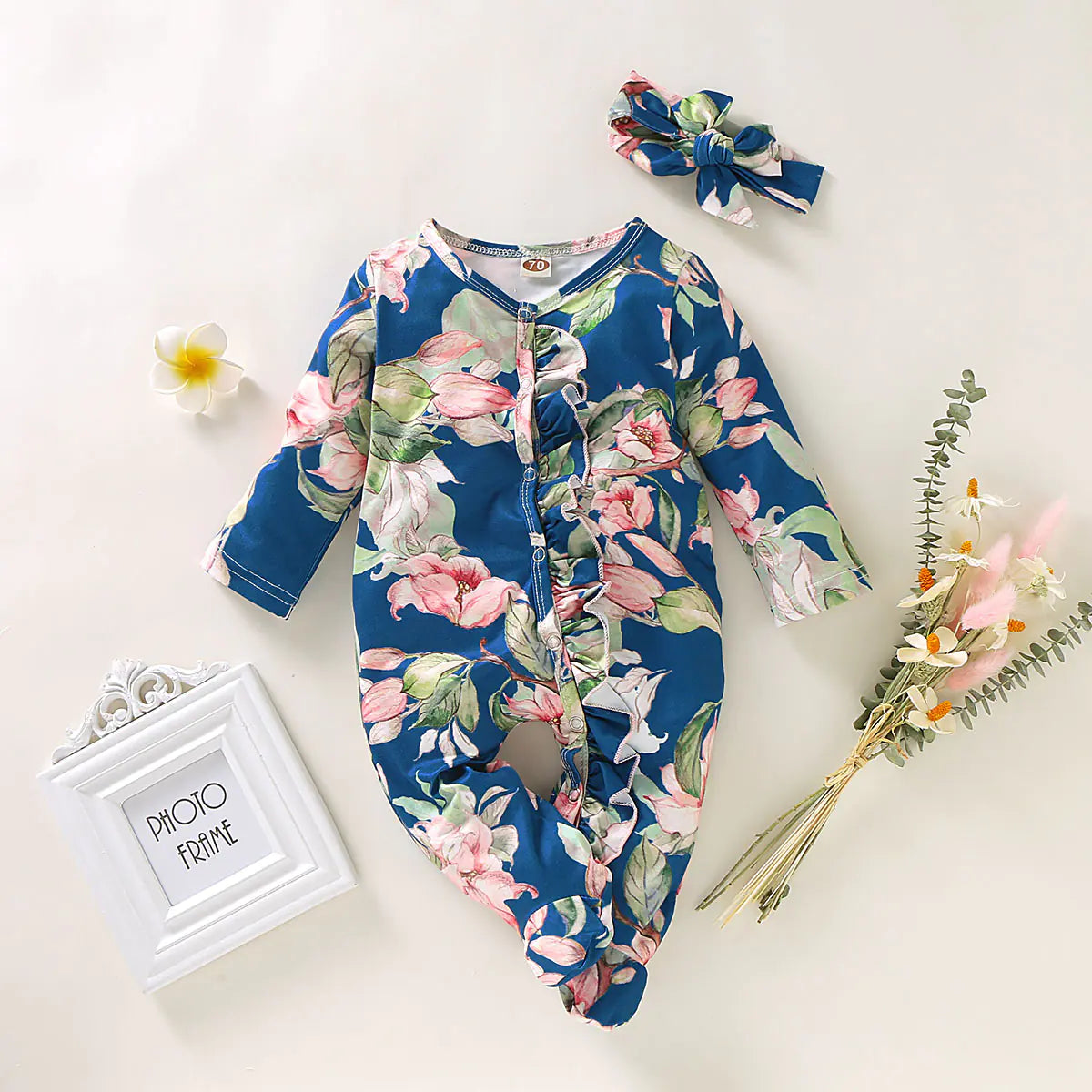 Long Sleeve Baby Jumpsuit - Toddler Pajama Romper