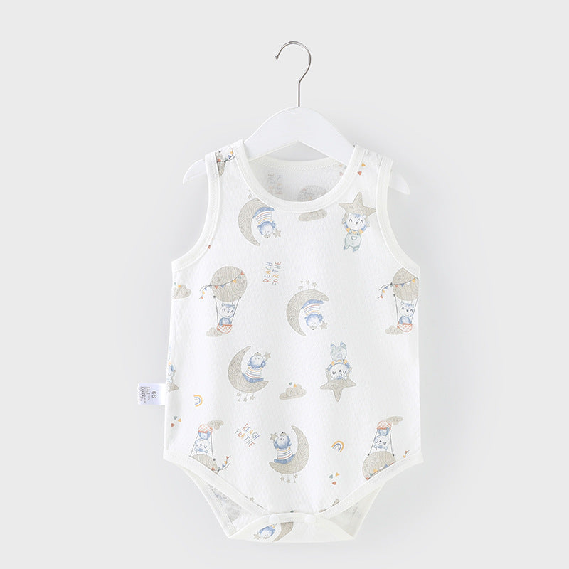 Baby Rompers Summer Thin Cotton Jumpsuit