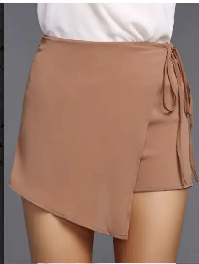 Irregular Shorts, Skirt, and Shorts Combo